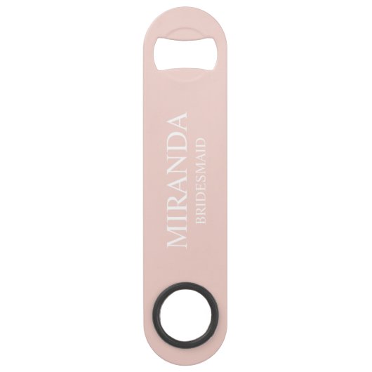 クラシックパーソナライズされた名 スピード栓抜き (正面)