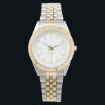 クラシックパーソナライズされた金ゴールド18th Birthday Watch 腕時計<br><div class="desc">誕生日</div>