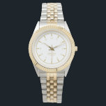 クラシックパーソナライズされた金ゴールド18th Birthday Watch 腕時計<br><div class="desc">誕生日</div>