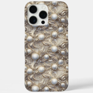 クラシックパールシャイン保護スマホケース iPhone 16 PRO MAXケース