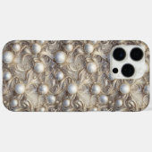 クラシックパールシャイン保護スマホケース Case-Mate iPhoneケース (裏面 (横))