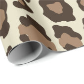 クラシックヒョウ ラッピングペーパー (ロールコーナー)