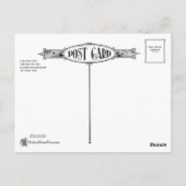 クラシックビクトリアン用はがき – カスタマイズ可能 ポストカード (裏面)