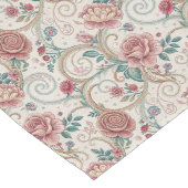 クラシックビクトリアンEraフローラ表の装飾 ロングテーブルランナー (コーナー)