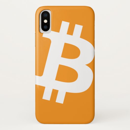 クラシックビットコインロゴiPhone Xケース Case-Mate iPhoneケース (裏面)