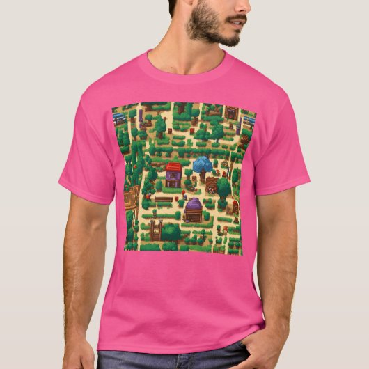 クラシックビデオゲームの世界 家族で楽しめる面白さ Tシャツ (正面)