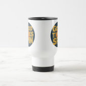 クラシックビニール | レトロミュージックラバーデザイン トラベルマグ (中央)