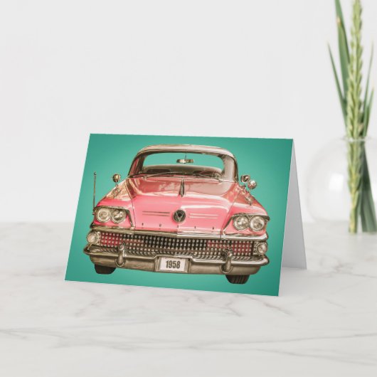 クラシックビュイック1958センチュリーカー カード (正面)