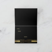 クラシックビューティー アートデコ - サンクス サンキューカード (内部)