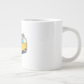 クラシックビーチ旅行 ジャンボコーヒーマグカップ (右)