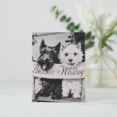 *クラシックピッかわいらしクのポストカード* ポストカード (スタンド正面)