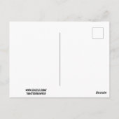 クラシックピンクキャディポストカード ポストカード (裏面)