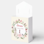 クラシックピンクペーターラビットフローラ誕生日 フェイバーボックス (オープン)