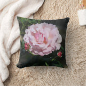 クラシックピンクローズビューティフル自然写真 クッション (ブランケット)