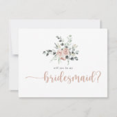 クラシックピンクローズブリーズメイド提案ノートカード ノートカード (正面)