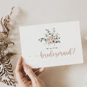 クラシックピンクローズブリーズメイド提案ノートカード ノートカード