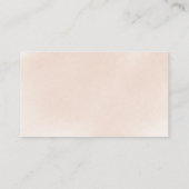 クラシックピンクローズ結婚フローラのギフト登録 エンクロージャーカード (裏面)