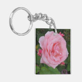 クラシックピンクローズ キーホルダー (正面左)