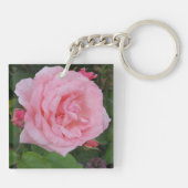 クラシックピンクローズ キーホルダー (裏面)