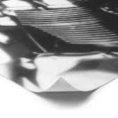 クラシックピンナップクラシックバイク ポスター (角)