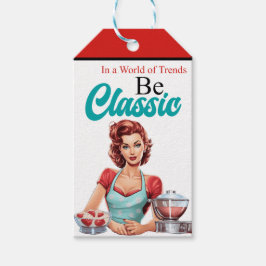 クラシックピンナップ誕生会 ギフトタグ