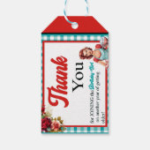 クラシックピンナップ誕生会 ギフトタグ (裏面)