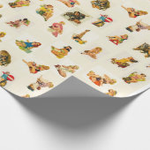 クラシックピン留め ラッピングペーパー (角)