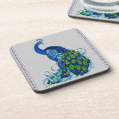 クラシックピーコックデザイン コースター (左側)