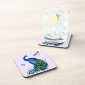 クラシックピーコックドラゴンフライデザイン コースター (右側)