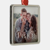 クラシックピース編集可能カラーパーソナライズされたオーナメント メタルオーナメント (右)