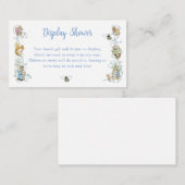 クラシックピーターうさぎディスプレイシャワー エンクロージャーカード (正面/裏面)