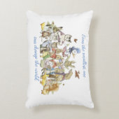 クラシックピーターうさぎ アクセントクッション (正面(垂直))