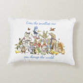 クラシックピーターうさぎ アクセントクッション (裏面)