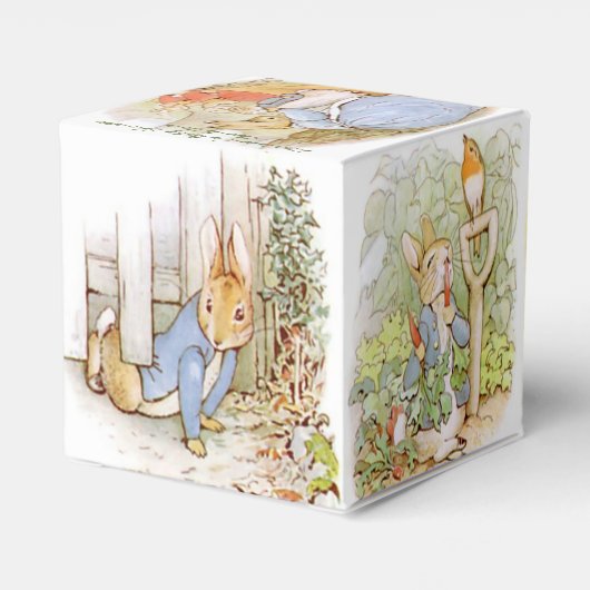 クラシックピーターうさぎ フェイバーボックス (裏面サイド)