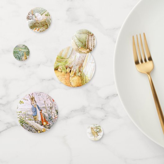 クラシックピーターザラビットテーブル紙吹雪セット2 コンフェッティ (グループ)