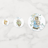 クラシックピーターザラビットテーブル紙吹雪 コンフェッティ (正面)