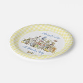 クラシックピーターザラビットバースデーパーティー ペーパープレート (アングル)