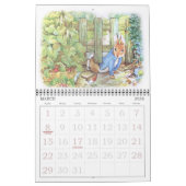 クラシックピーターザラビットベアトリックスポッターヴィンテージ カレンダー (3月 2026)