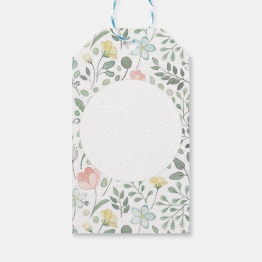 クラシックピーターザラビットベアトリックスポッター誕生日 ギフトタグ (裏面)