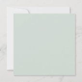 クラシックピーターザラビットベアトリックスポッター誕生日 招待状 (裏面)