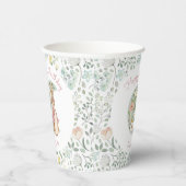 クラシックピーターザラビットベアトリックスポッター誕生日 紙コップ (右)