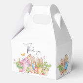 クラシックピーターザラビットベイビーシャワーお気に入りボックス フェイバーボックス (裏面)