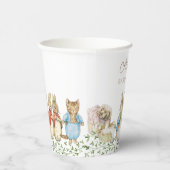 クラシックピーターザラビットベイビーシャワー紙カップ 紙コップ (右)