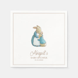 クラシックピーターザラビットベイビーシャワー スタンダードカクテルナプキン