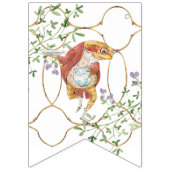 クラシックピーターザラビットベイビーシャワー バンティングフラッグ (第2の旗)