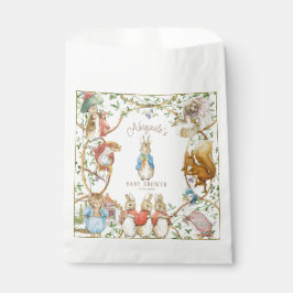 クラシックピーターザラビットベイビーシャワー フェイバーバッグ