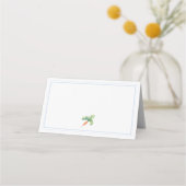 クラシックピーターザラビットベイビーシャワー プレイスカード (裏面)