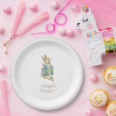 クラシックピーターザラビットベイビーシャワー ペーパープレート (パーティー)
