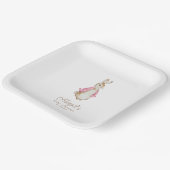 クラシックピーターザラビットベイビーシャワー ペーパープレート (傾斜あり)