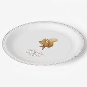 クラシックピーターザラビットベイビーシャワー ペーパープレート (アングル)